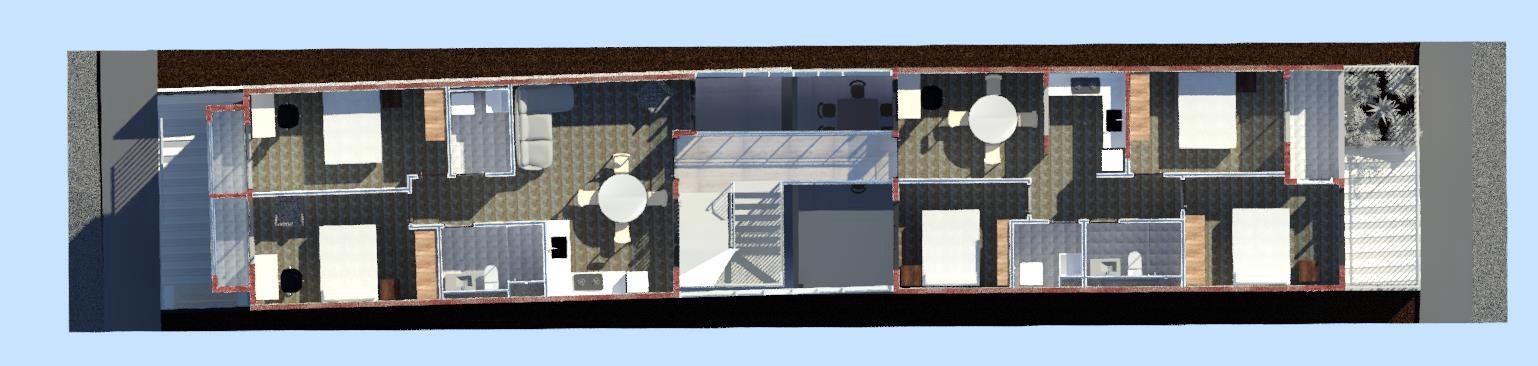 Estudios de planta para ampliación de Casa de la Misericordia