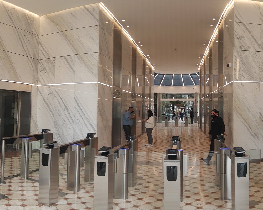 Citibank building access hall remodel